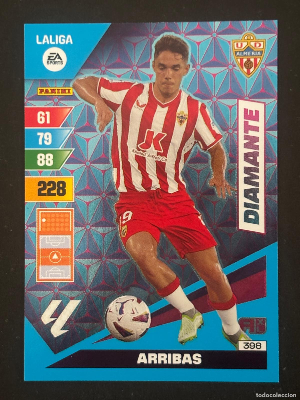 Cromos de Futebol: 398 ARRIBAS ALMERIA DIAMANTE ADRENALYN XL LALIGA EA SPORTS 23-24 2023-2024 PANINI