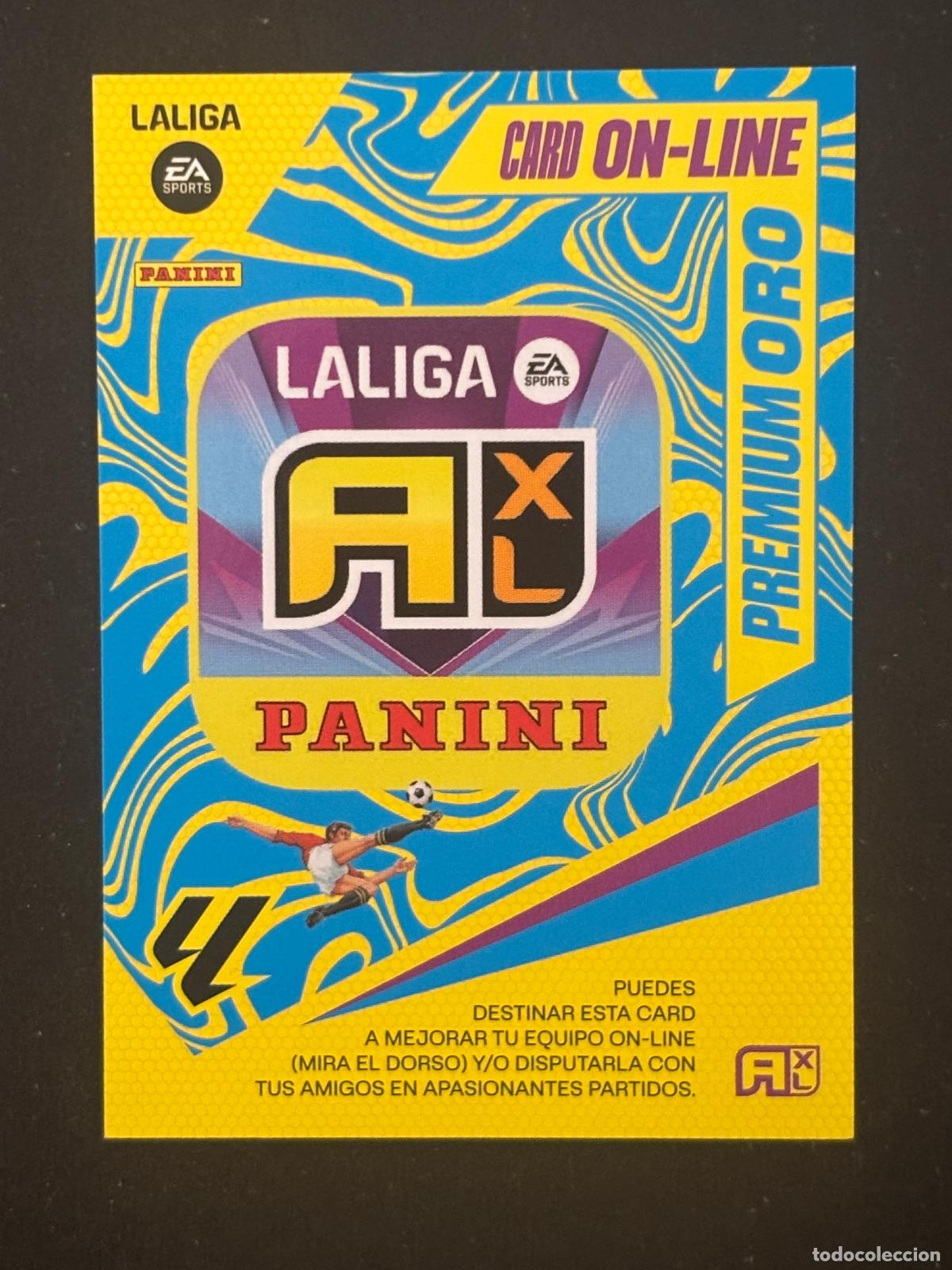 Fu&szlig;ball-Sticker: 471BIS CARD ONLINE 1.000.000 TOQUES SOBRE PREMIUM ORO ADRENALYN XL LALIGA 23-24 2023-2024
