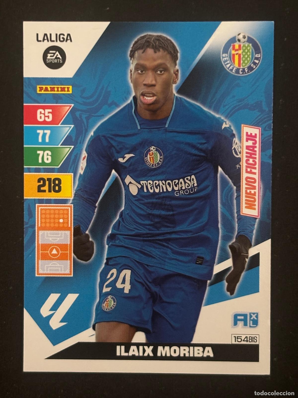 Figurine di Calcio: 154BIS ILAIX MORIBA GETAFE ADRENALYN PLUS 2&ordf; EDICI&Oacute;N ADRENALYN XL LALIGA 23-24 2023-2024