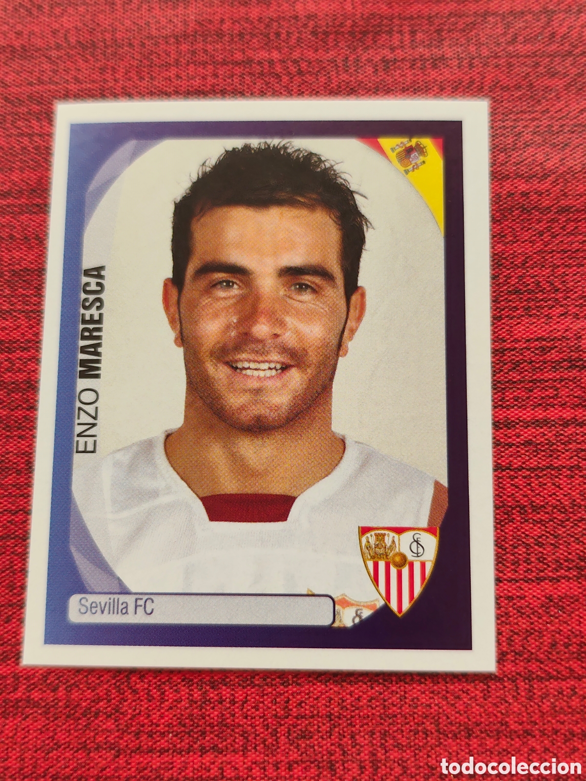Cromos de f&uacute;tbol: 509 MARESCA SEVILLA UEFA CHAMPIONS LEAGUE 2007 2008 PANINI