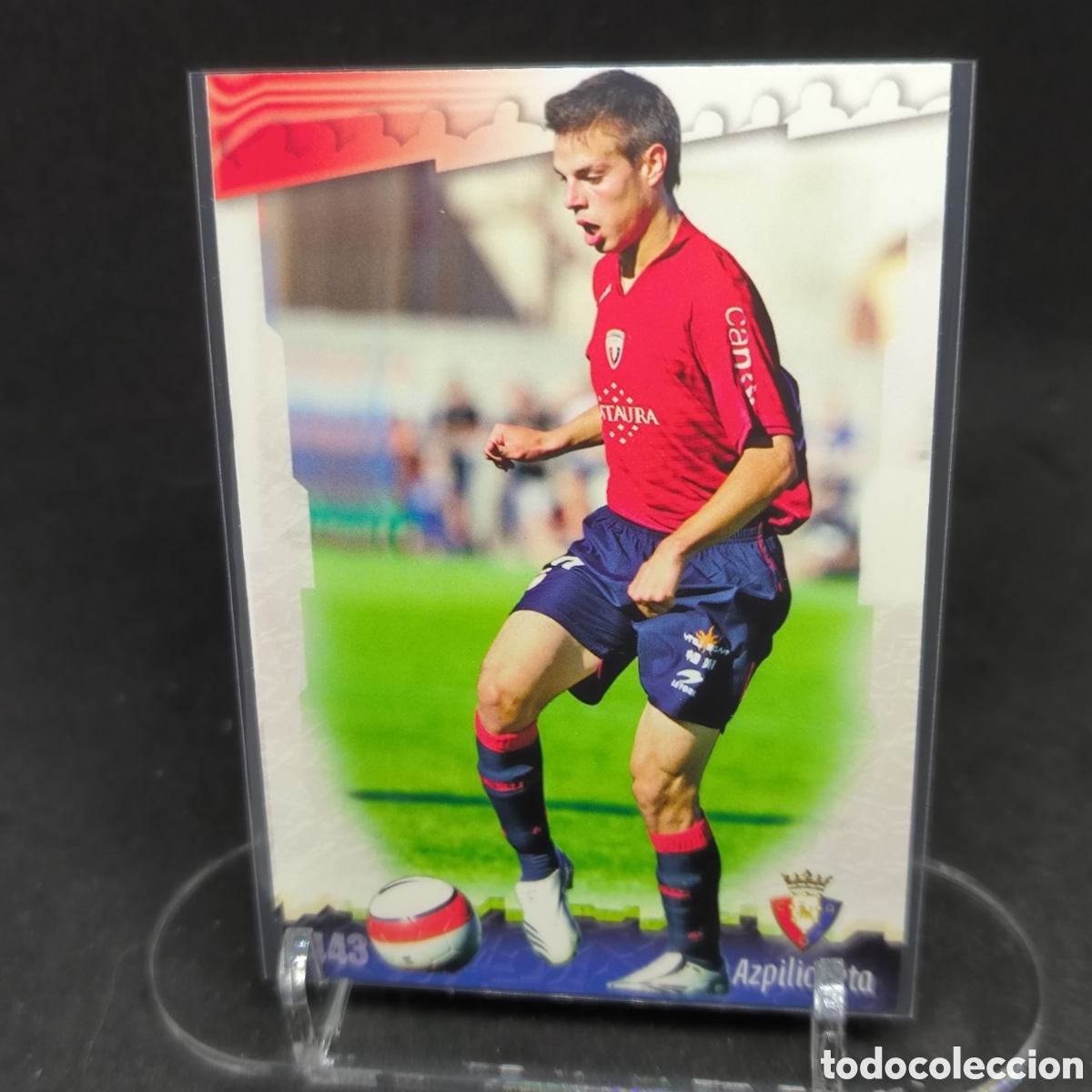 Cromos de f&uacute;tbol: Cesar Azpilicueta Mundicromo 2009