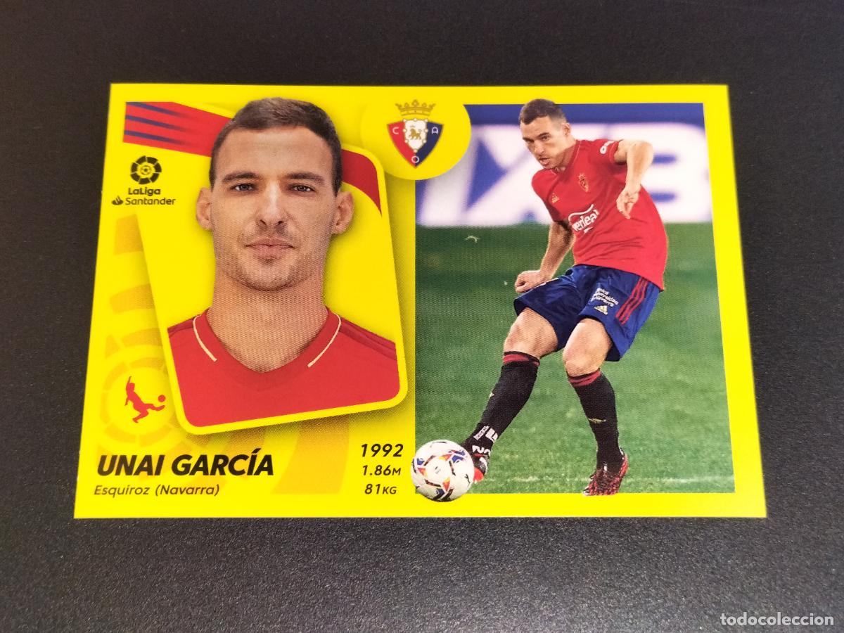 Cromos de f&uacute;tbol: N&ordm; 8 B UNAI GARCIA OSASUNA CROMOS LALIGA SANTANDER ESTE LIGA FUTBOL 2021 2022 21 22 PANINI