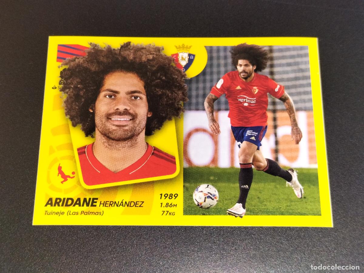 Cromos de f&uacute;tbol: N&ordm; 9 ARIDANE OSASUNA CROMOS LALIGA SANTANDER ESTE LIGA FUTBOL 2021 2022 21 22 PANINI