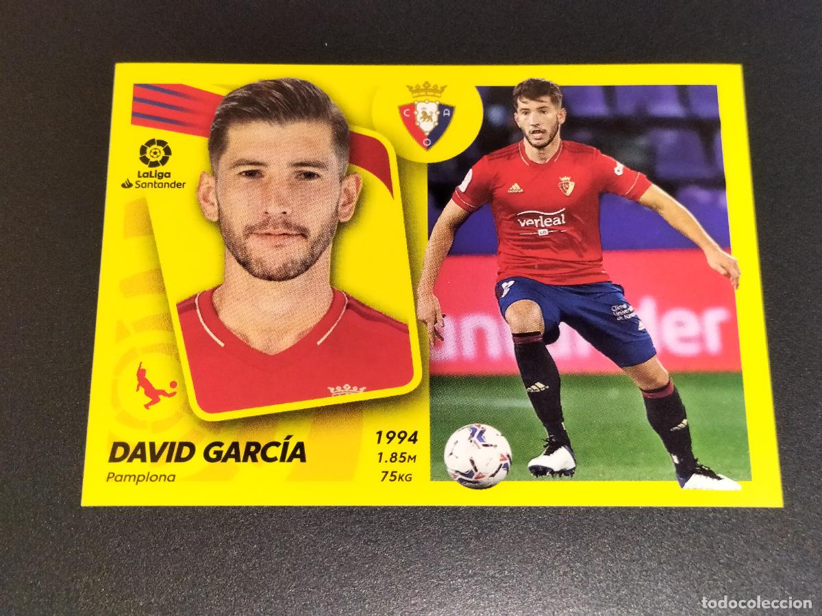 Cromos de f&uacute;tbol: N&ordm; 10 DAVID GARCIA OSASUNA CROMOS LALIGA SANTANDER ESTE LIGA FUTBOL 2021 2022 21 22 PANINI