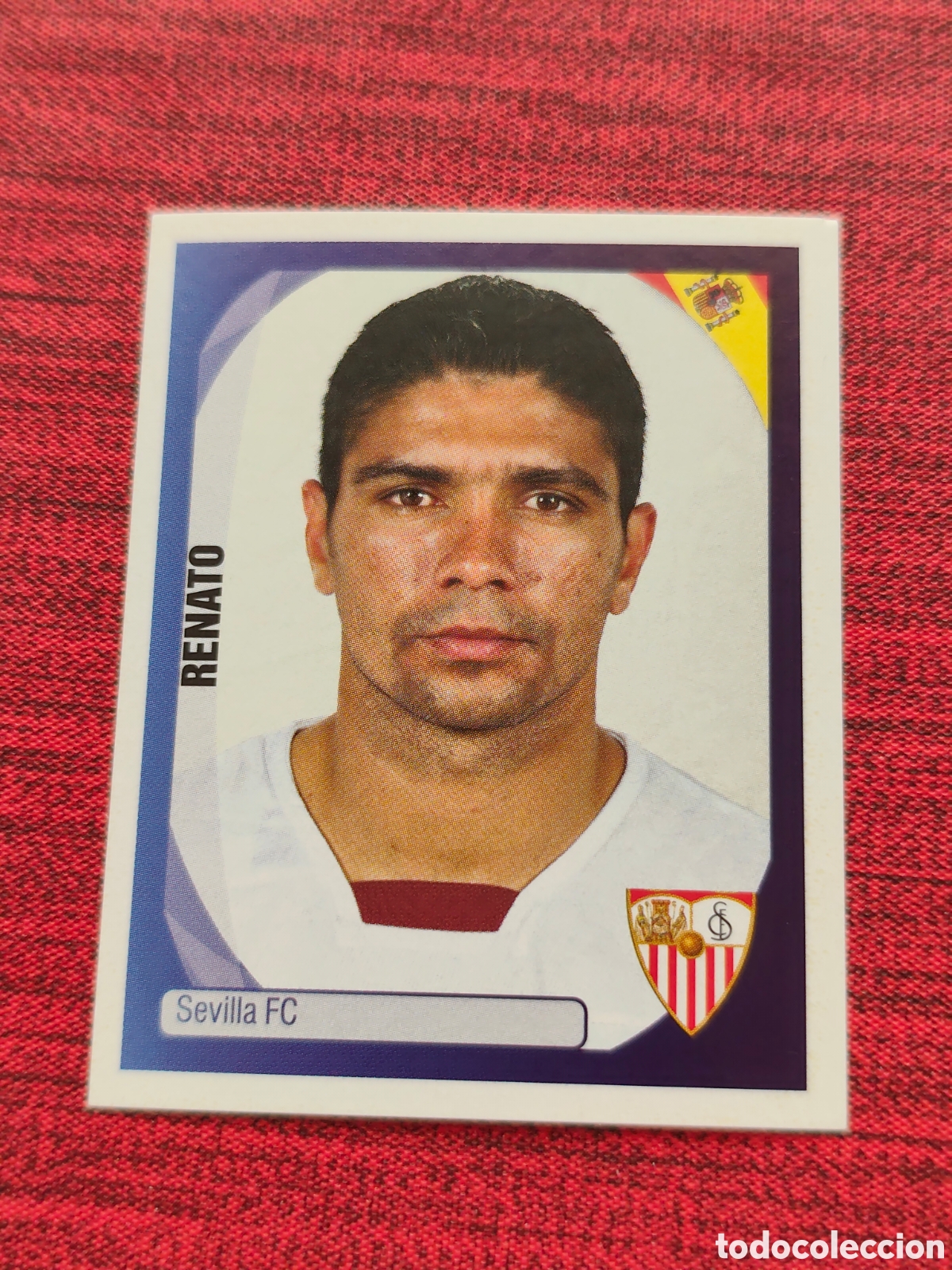 Cromos de f&uacute;tbol: 512 RENATO SEVILLA UEFA CHAMPIONS LEAGUE 2007 2008 PANINI
