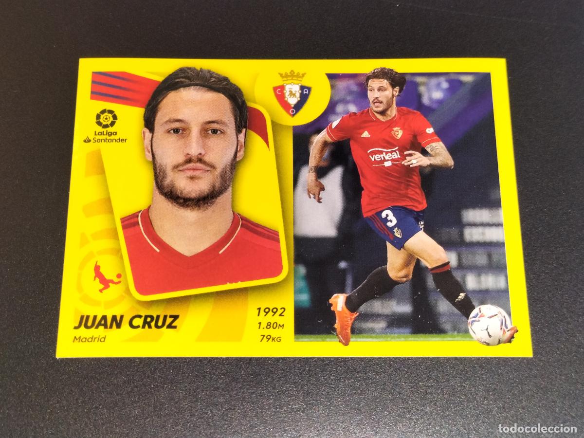 Cromos de f&uacute;tbol: N&ordm; 11 JUAN CRUZ OSASUNA CROMOS LALIGA SANTANDER ESTE LIGA FUTBOL 2021 2022 21 22 PANINI