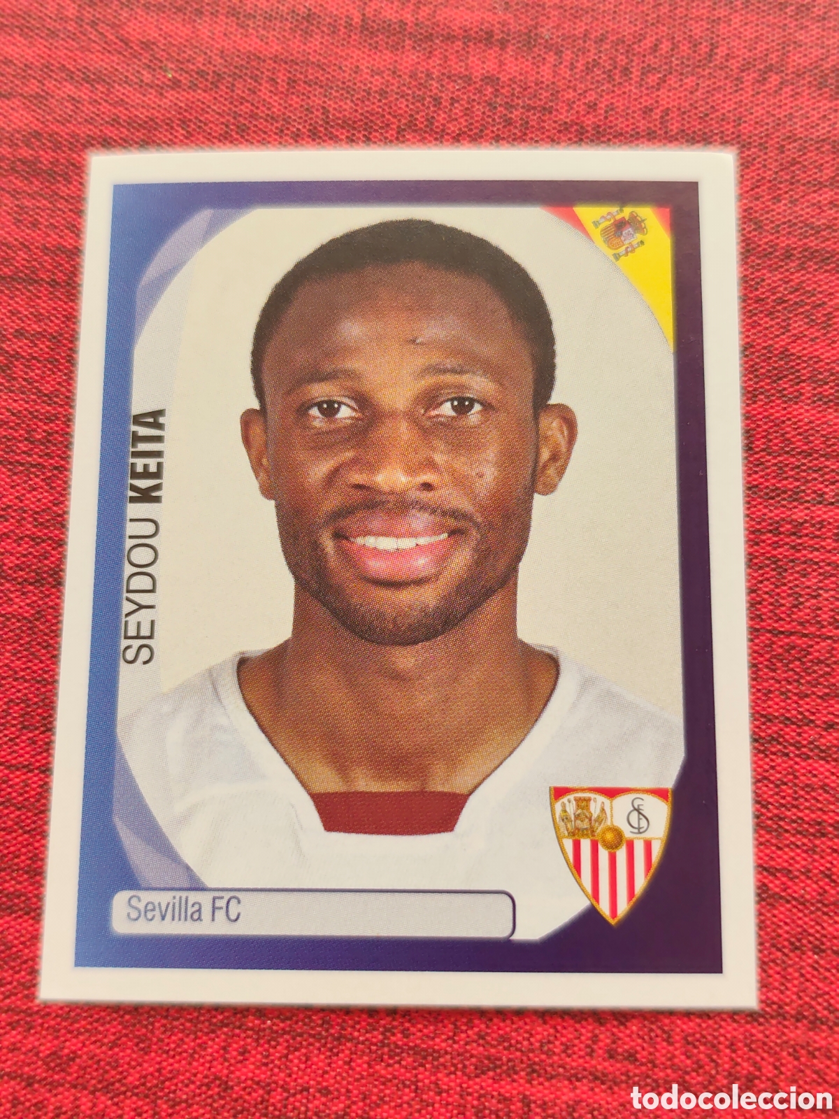 Cromos de f&uacute;tbol: 517 KEITA SEVILLA UEFA CHAMPIONS LEAGUE 2007 2008 PANINI