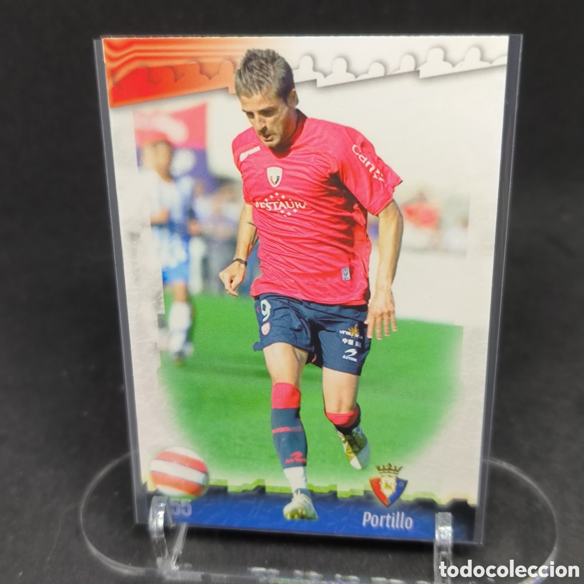 Cromos de f&uacute;tbol: Javier Portillo Mundicromo 2009