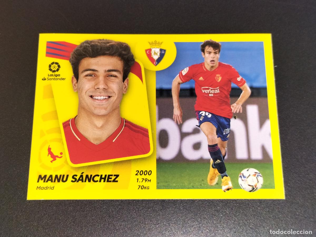 Cromos de f&uacute;tbol: N&ordm; 11 BIS COLOCA MANU SANCHEZ OSASUNA CROMO LALIGA SANTANDER ESTE LIGA FUTBOL 2021 2022 21 22 PANINI