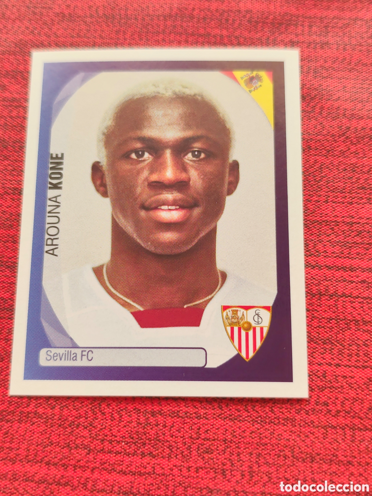 Cromos de f&uacute;tbol: 518 KONE SEVILLA UEFA CHAMPIONS LEAGUE 2007 2008 PANINI