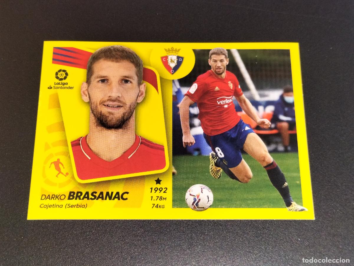 Cromos de f&uacute;tbol: N&ordm; 13 A BRASANAC OSASUNA CROMOS LALIGA SANTANDER ESTE LIGA FUTBOL 2021 2022 21 22 PANINI