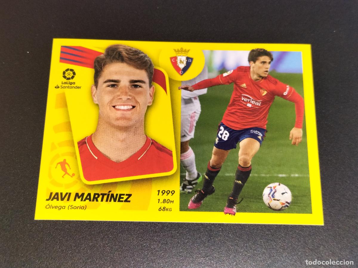 Cromos de f&uacute;tbol: N&ordm; 13 B JAVI MARTINEZ OSASUNA CROMOS LALIGA SANTANDER ESTE LIGA FUTBOL 2021 2022 21 22 PANINI
