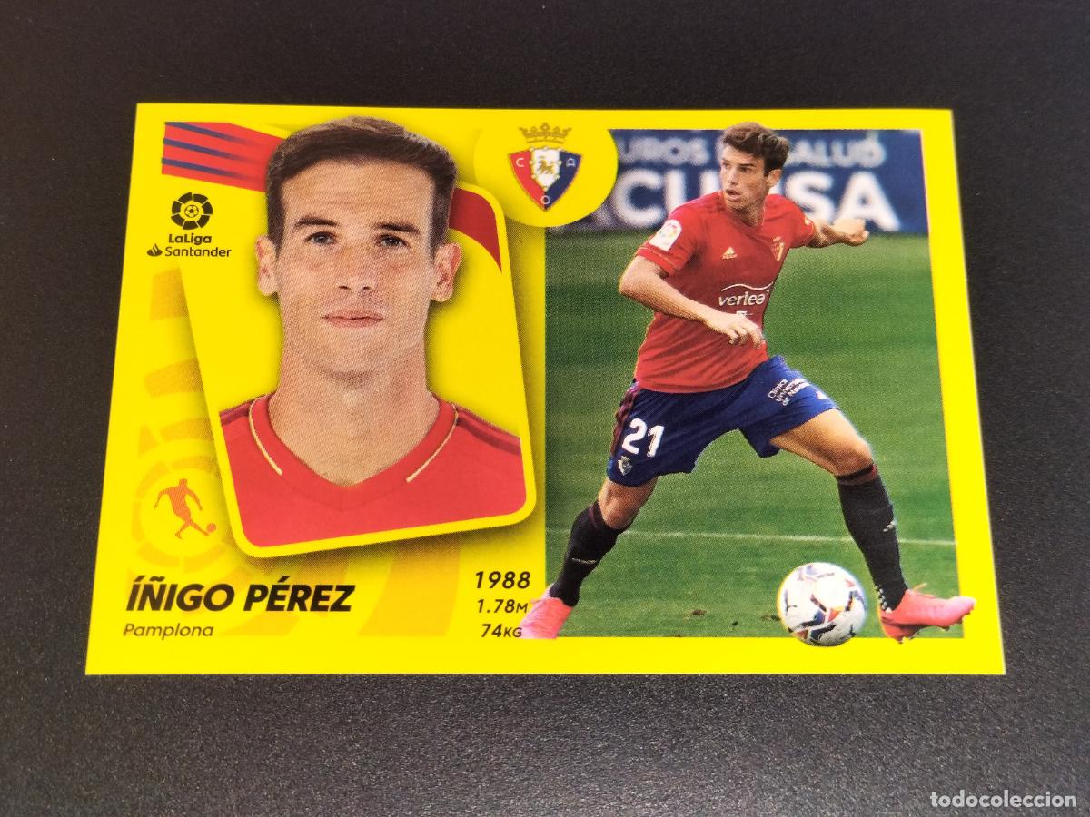 Cromos de f&uacute;tbol: N&ordm; 15 B I&Ntilde;IGO PEREZ OSASUNA CROMOS LALIGA SANTANDER ESTE LIGA FUTBOL 2021 2022 21 22 PANINI