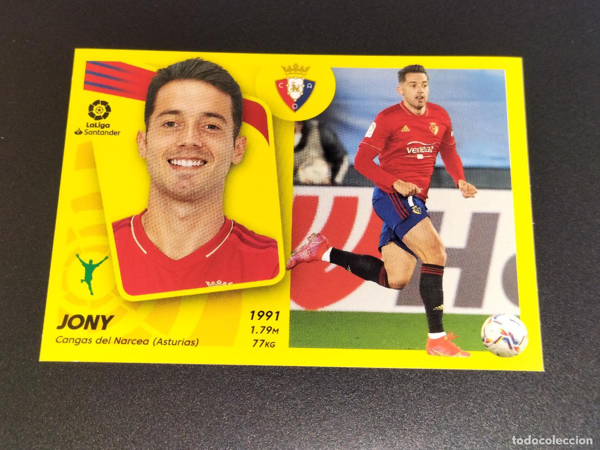 Cartes &agrave; collectionner de Football: N&ordm; 18 A JONY OSASUNA CROMOS LALIGA SANTANDER ESTE LIGA FUTBOL 2021 2022 21 22 PANINI