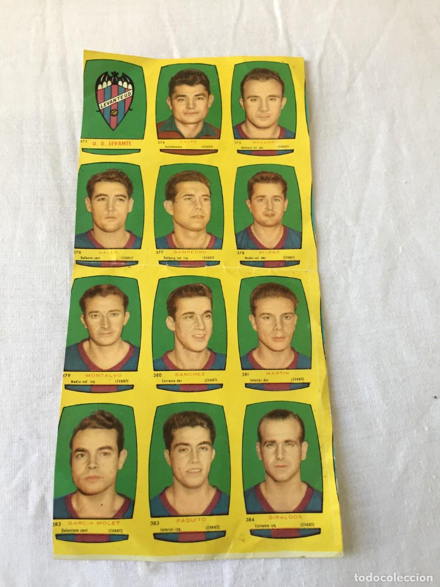 Cartes &agrave; collectionner de Football: U.D. LEVANTE - EQUIPO COMPLETO - 2&ordf; Divisi&oacute;n - Editorial Bruguera 1954-1955, 54-55 - Nunca pegados