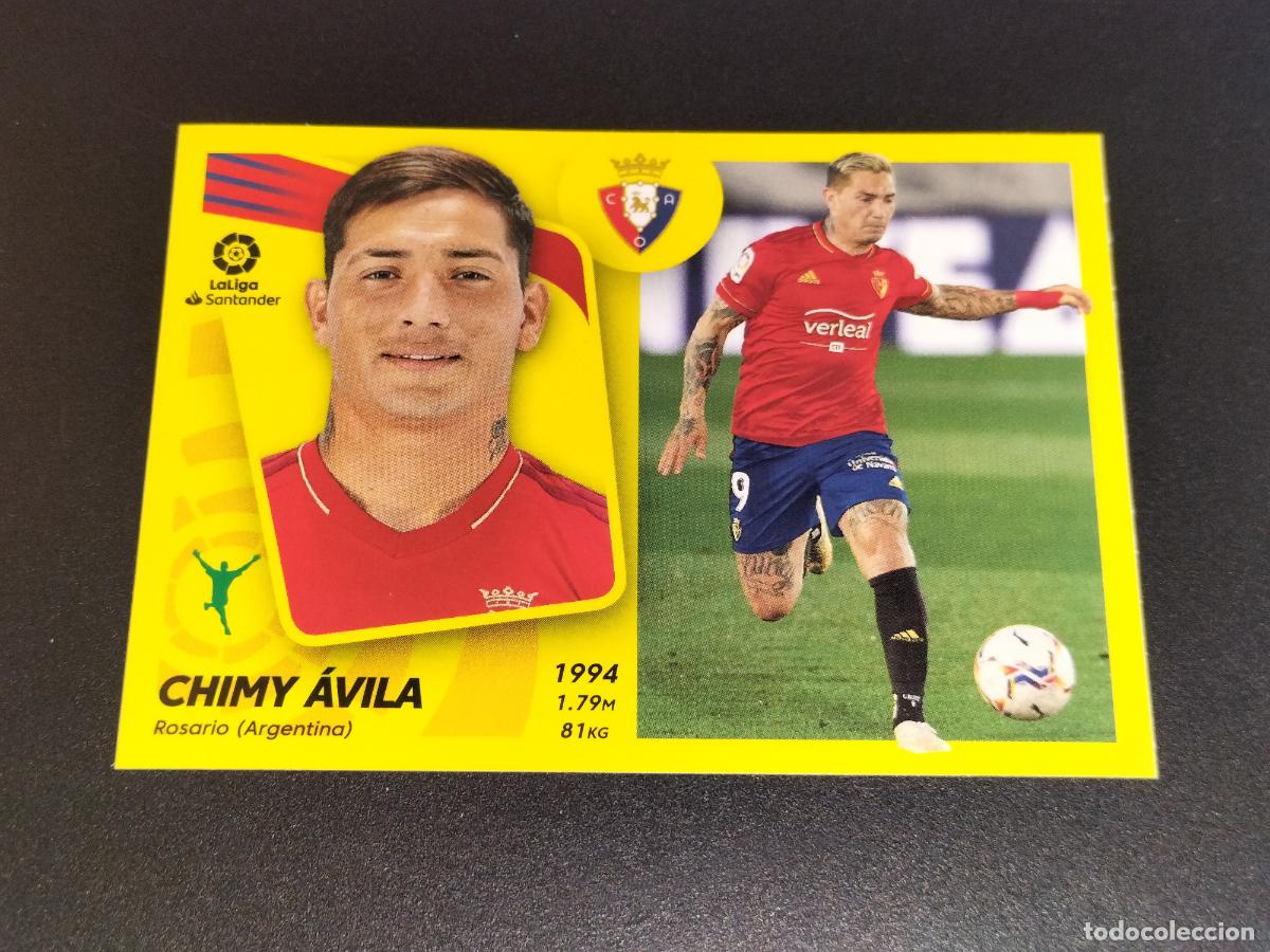 Cromos de f&uacute;tbol: N&ordm; 19 CHIMY AVILA OSASUNA CROMOS LALIGA SANTANDER ESTE LIGA FUTBOL 2021 2022 21 22 PANINI