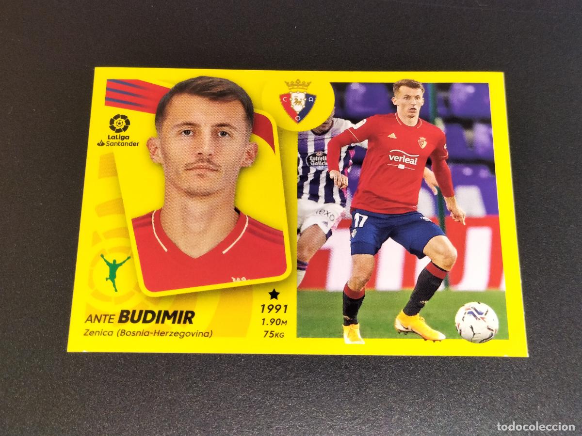 Cromos de f&uacute;tbol: N&ordm; 20 ANTE BUDIMIR OSASUNA CROMOS LALIGA SANTANDER ESTE LIGA FUTBOL 2021 2022 21 22 PANINI