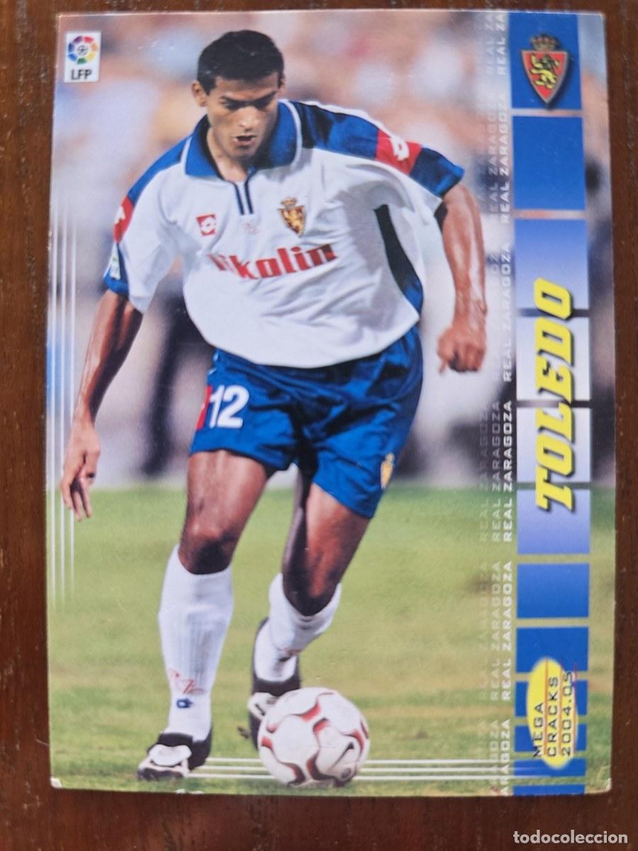 Cromos de f&uacute;tbol: Cromo Futbol.Toledo.Real Zaragoza.Liga 2004-2005.Megacracks.Panini