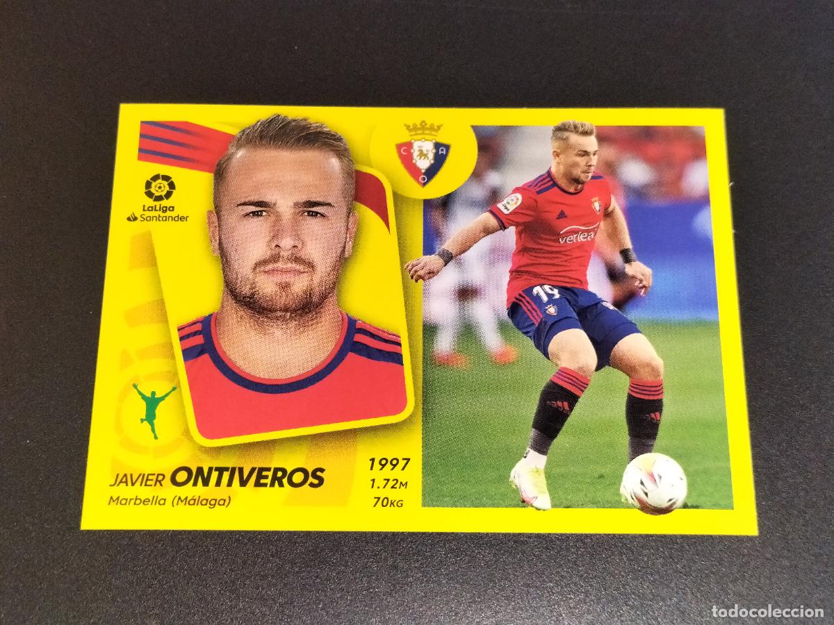 Cromos de f&uacute;tbol: FICHAJE 51 ONTIVEROS OSASUNA CROMOS LALIGA SANTANDER ESTE LIGA FUTBOL 2021 2022 21 22 PANINI