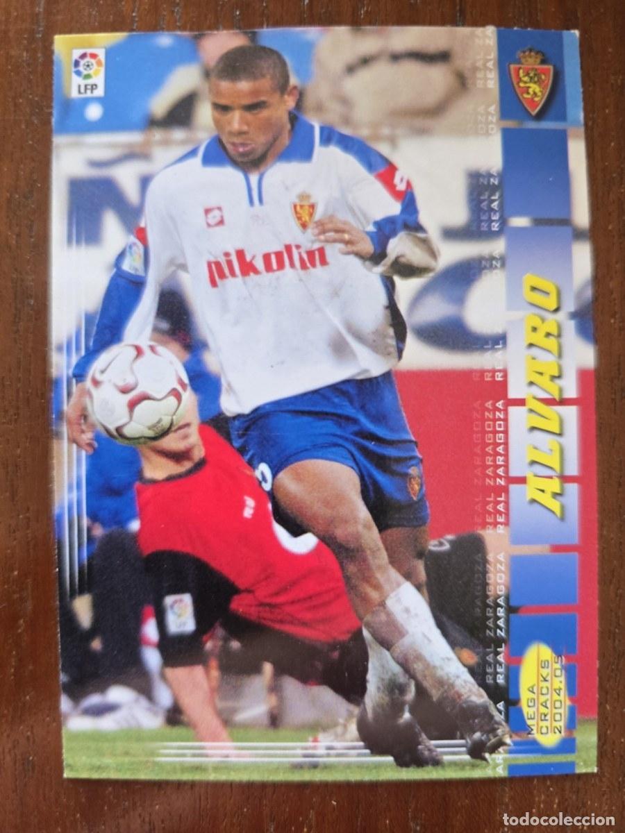 Cromos de f&uacute;tbol: Cromo Futbol.Alvaro.Real Zaragoza.Megacracks 2004-2005.Panini
