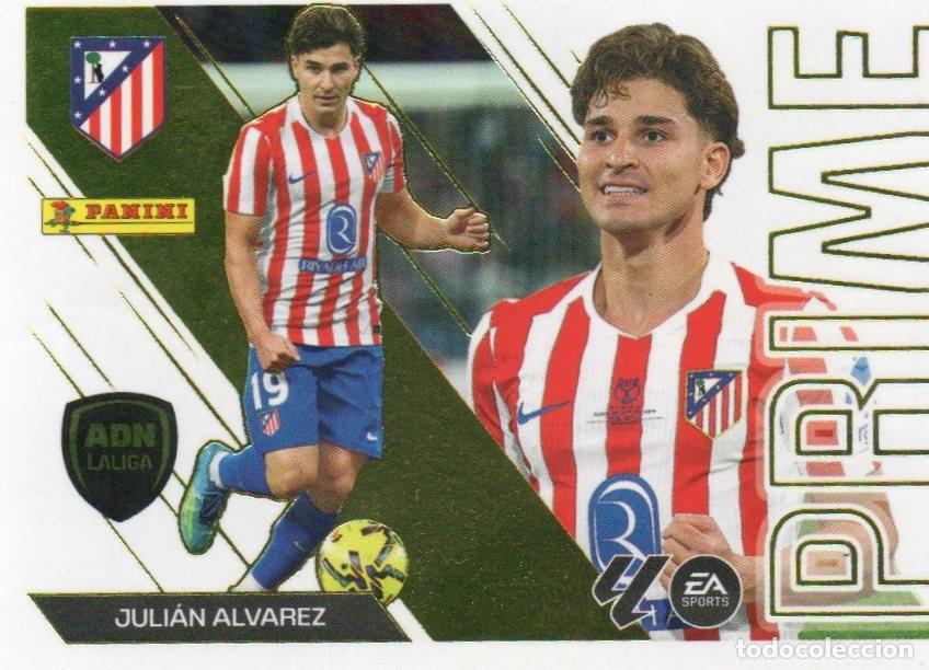 Cromos de f&uacute;tbol: Cromo ADN Prime 5 Julian Alvarez Liga 26/27
