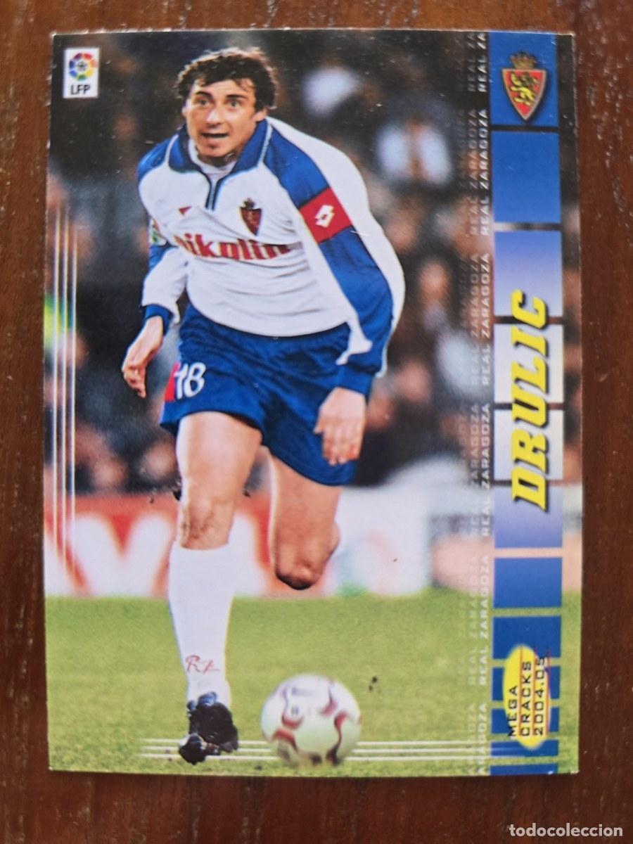 Cromos de f&uacute;tbol: Cromo Futbol.Drulic.Real Zaragoza.Liga 2004-2005.Megacracks.Panini