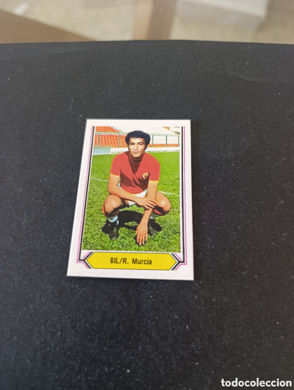 Cromos de f&uacute;tbol: Cromo Gil Real Murcia Liga Este 80 81, ampliaci&oacute;n de la colecci&oacute;n.