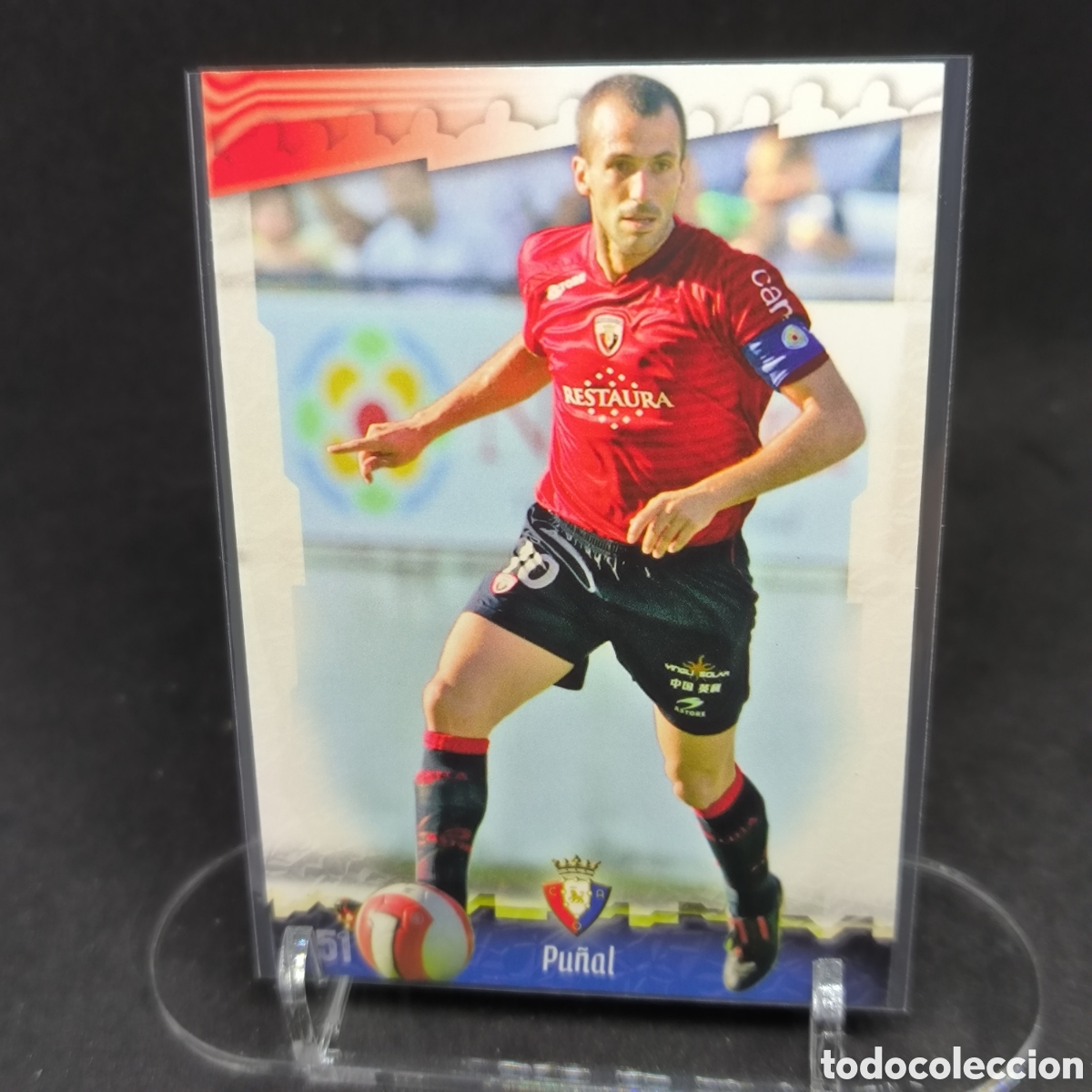 Cromos de f&uacute;tbol: Francisco Punal Mundicromo 2009