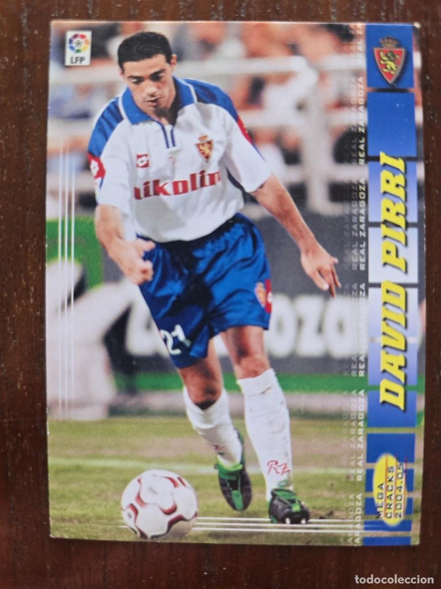 Cromos de f&uacute;tbol: Cromo Futbol.David Pirri.Real Zaragoza.Megacracks 2004-2005.Panini