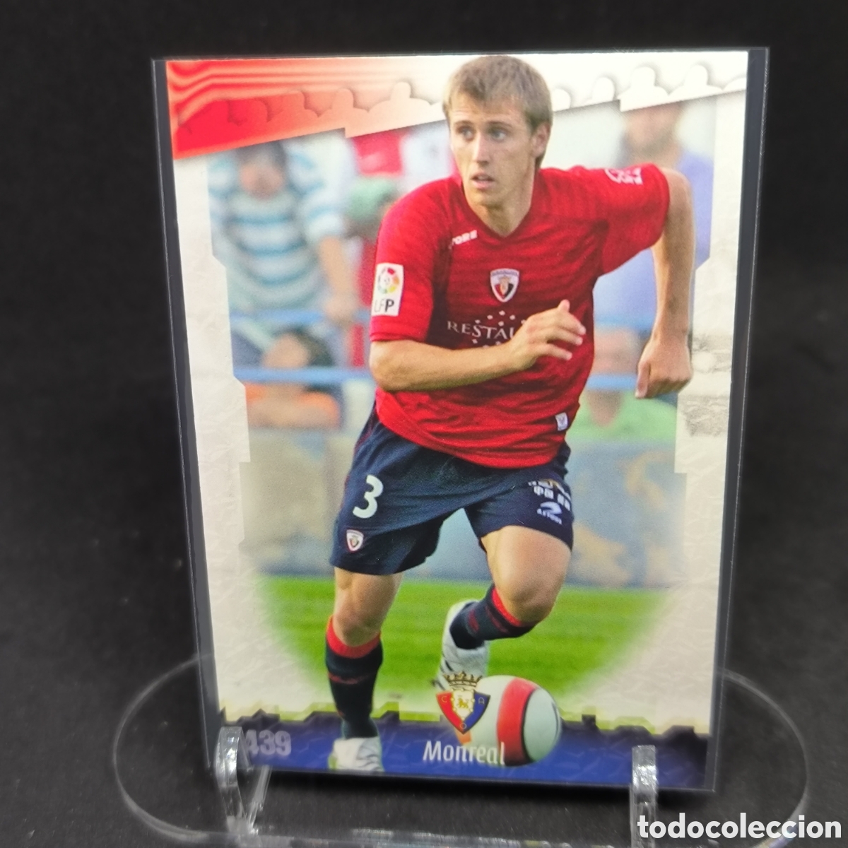 Cromos de f&uacute;tbol: Nacho Monreal Mundicromo 2009 - Foto 1