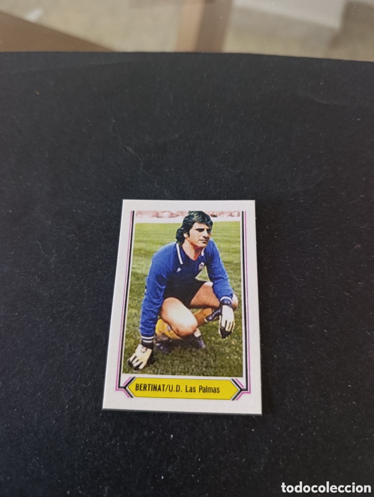 Cromos de f&uacute;tbol: Cromo Bertinat UD Las Palmas Liga Este 80 81, ampliaci&oacute;n de la colecci&oacute;n.