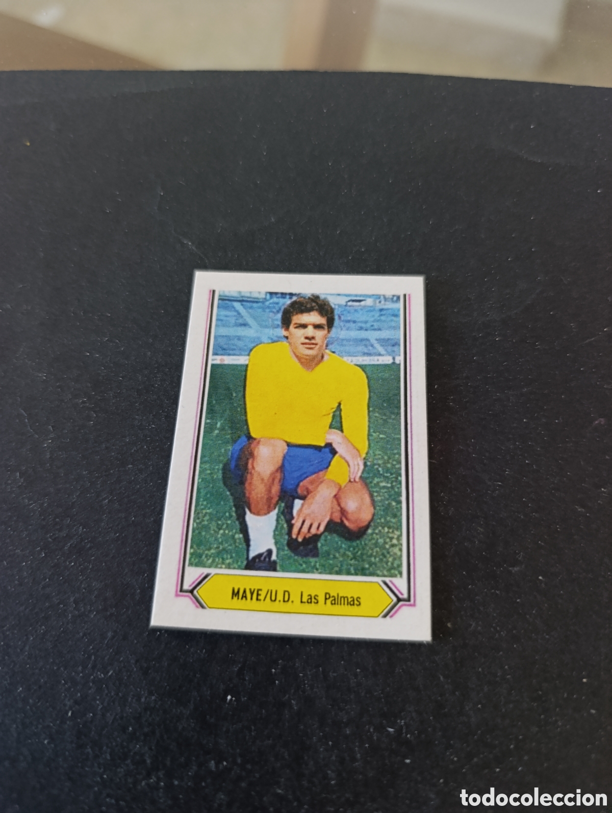 Cromos de f&uacute;tbol: Cromo Maye UD Las Palmas Liga Este 80 81, ampliaci&oacute;n de la colecci&oacute;n.