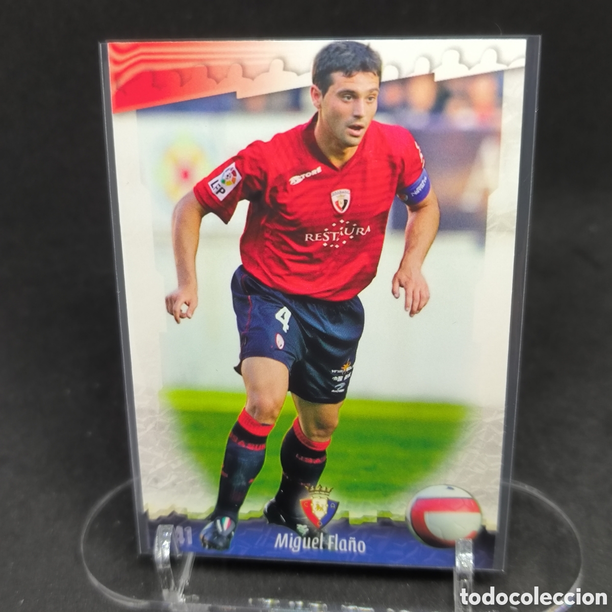 Cromos de f&uacute;tbol: Miguel Flano Mundicromo 2009