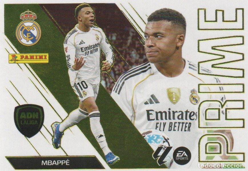 Cromos de f&uacute;tbol: Cromo ADN Prime 8 Mbappe Liga 26/27