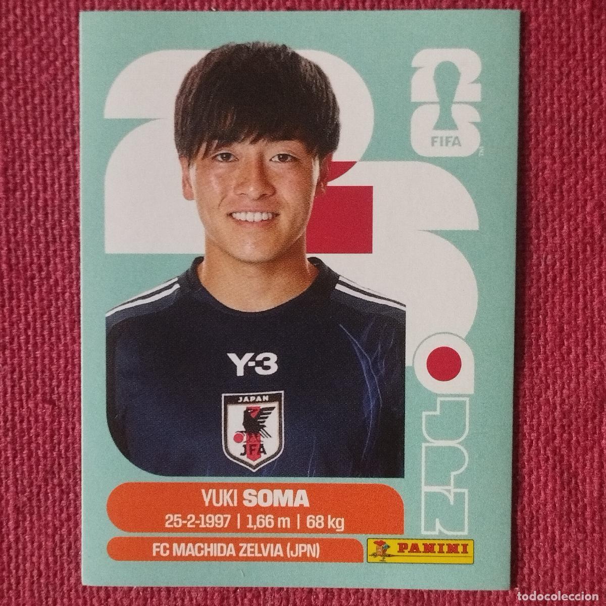 Cromos de f&uacute;tbol: YUKI SOMA - JAPON - JPN 9 - MUNDIAL DE FUTBOL 2026 - FIFA WORLD CUP