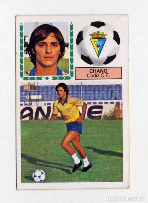 Cromos de f&uacute;tbol: LIGA ESTE 83 84 1983 1984 CHANO (C&aacute;diz) versi&oacute;n 2 - BUENO - DESPEGADO