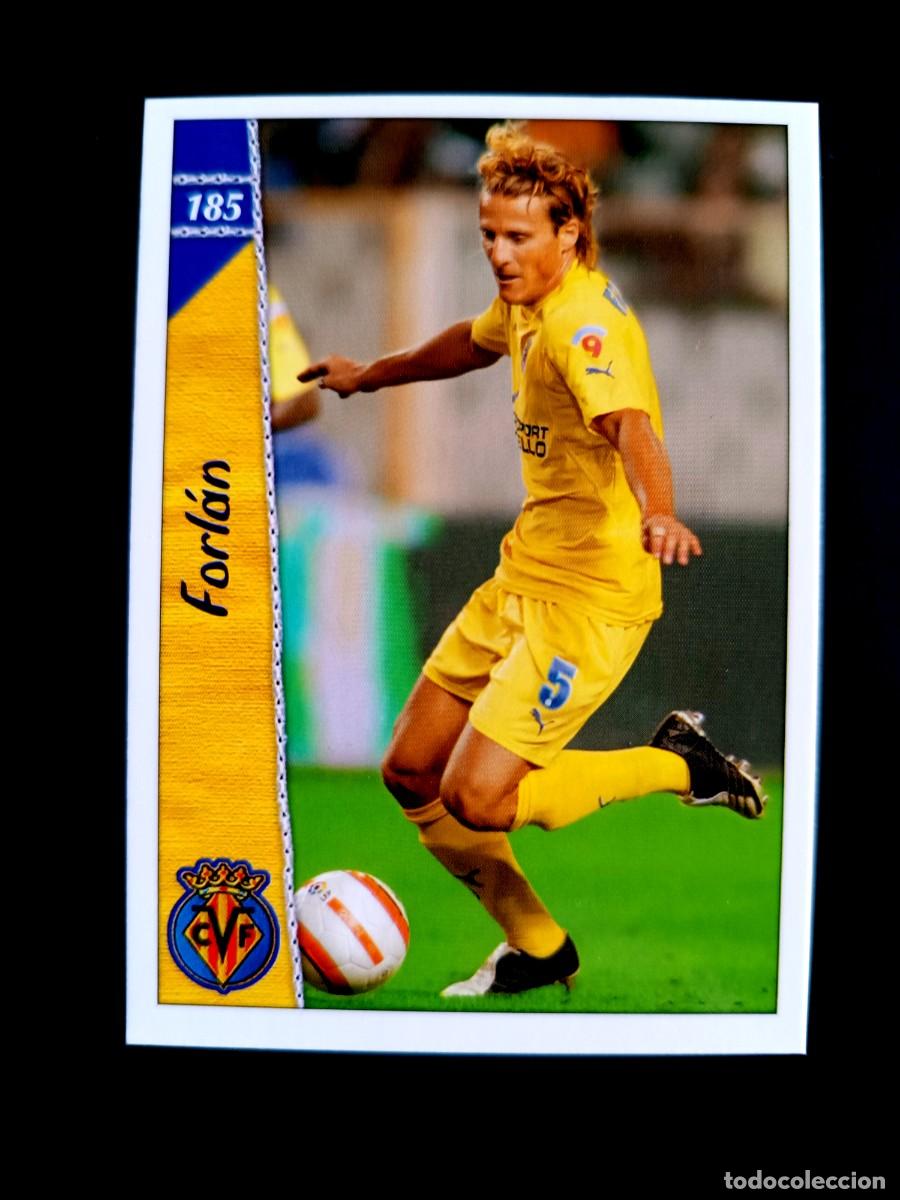 Cromos de f&uacute;tbol: 185 FORL&Aacute;N - VILLARREAL C.F. - MUNDICROMO 2007