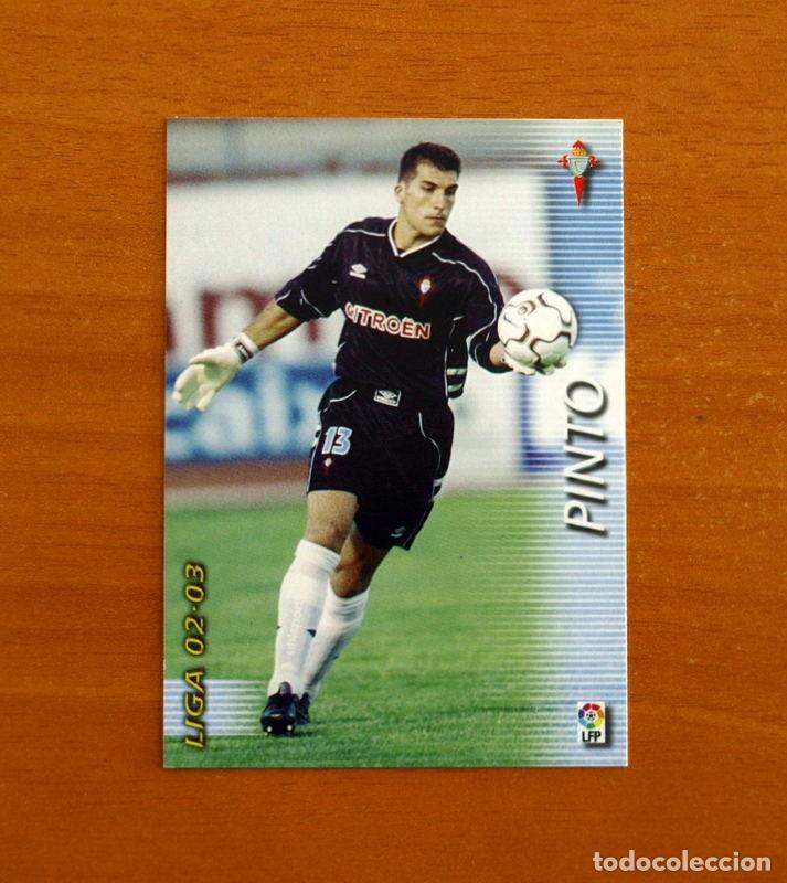 Cromos de f&uacute;tbol: Celta de Vigo -N&ordm; 93 Pinto -Mega Fichas Liga 2002-2003-02-03 -Megafichas Panini Sports