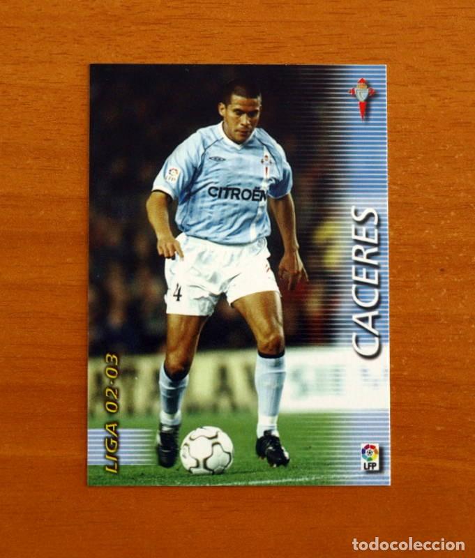 Cromos de f&uacute;tbol: Celta de Vigo -N&ordm; 96 C&aacute;ceres -Mega Fichas Liga 2002-2003-02-03 -Megafichas Panini Sports