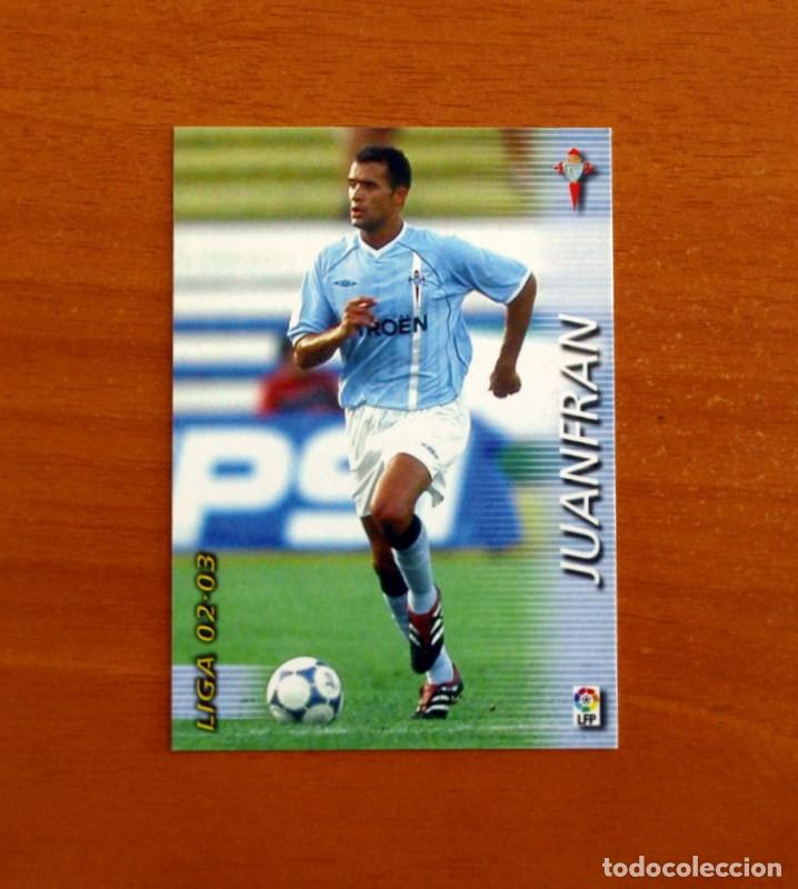 Cromos de f&uacute;tbol: Celta de Vigo -N&ordm; 99 Juanfran -Mega Fichas Liga 2002-2003-02-03 -Megafichas Panini Sports