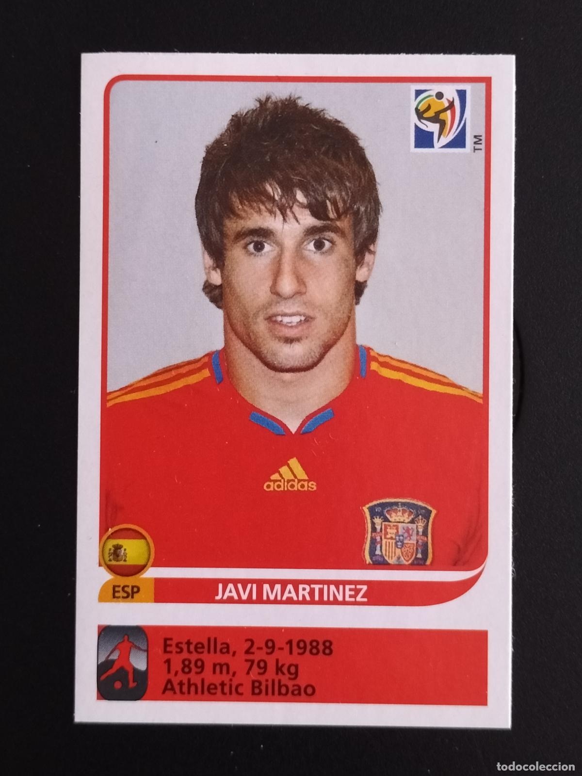 Cromos de f&uacute;tbol: EXTRA 572 X JAVI MARTINEZ ATHLETIC BILBAO ESPA&Ntilde;A CROMOS MUNDIAL SOUTH AFRICA 2010 FIFA WORLD CUP