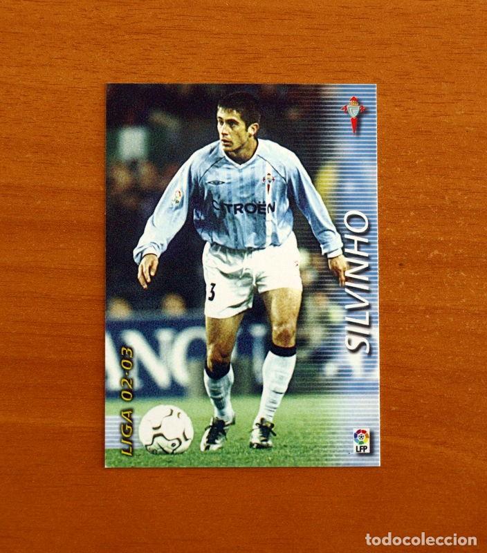 Cromos de f&uacute;tbol: Celta de Vigo -N&ordm; 100 Silvinho -Mega Fichas Liga 2002-2003-02-03 -Megafichas Panini Sports