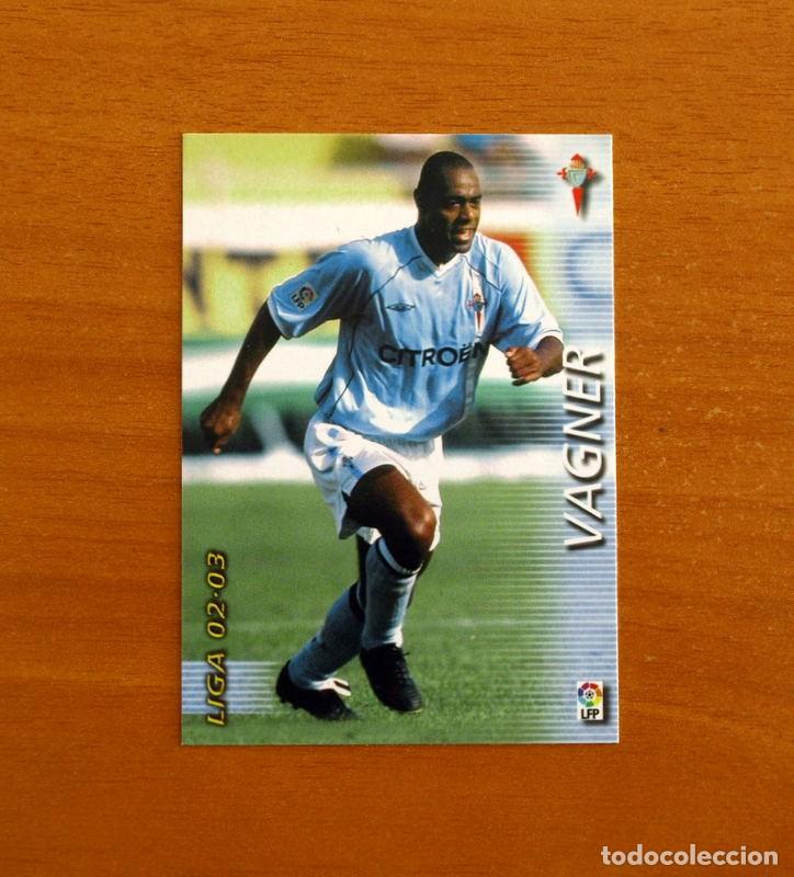Figurine di Calcio: Celta de Vigo -N&ordm; 102 Vagner -Mega Fichas Liga 2002-2003-02-03 -Megafichas Panini Sports