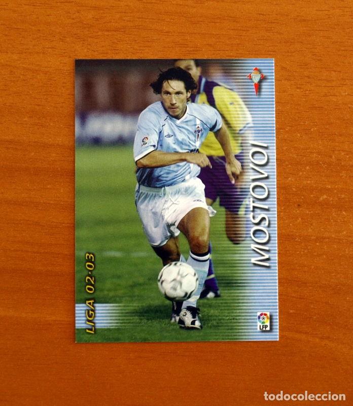 Figurine di Calcio: Celta de Vigo -N&ordm; 105 Mostovoi -Mega Fichas Liga 2002-2003-02-03 -Megafichas Panini Sports