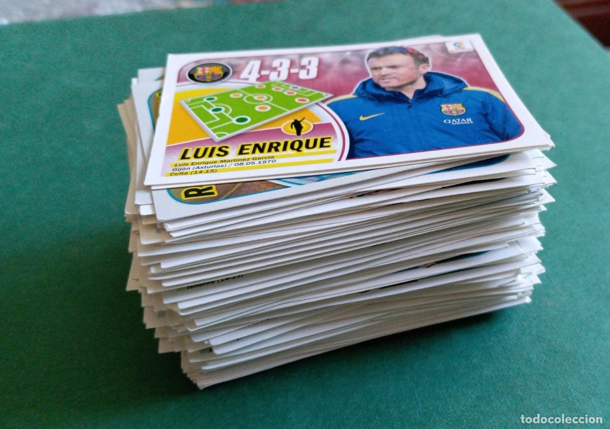 Cromos de f&uacute;tbol: Lote de m&aacute;s de 200 cromos variados de Liga Este Panini 16 17 2016 2017