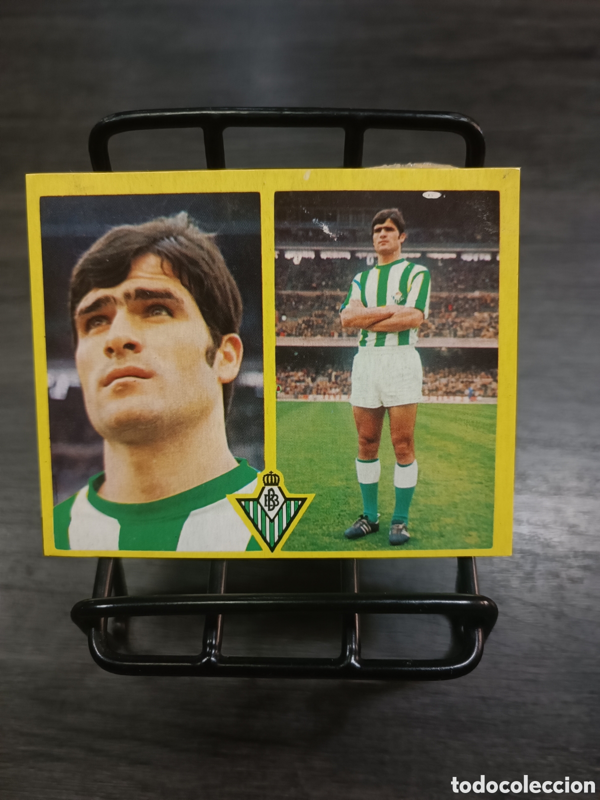 Cromos de f&uacute;tbol: 1972 Liga Este Biosfa Betis despegado