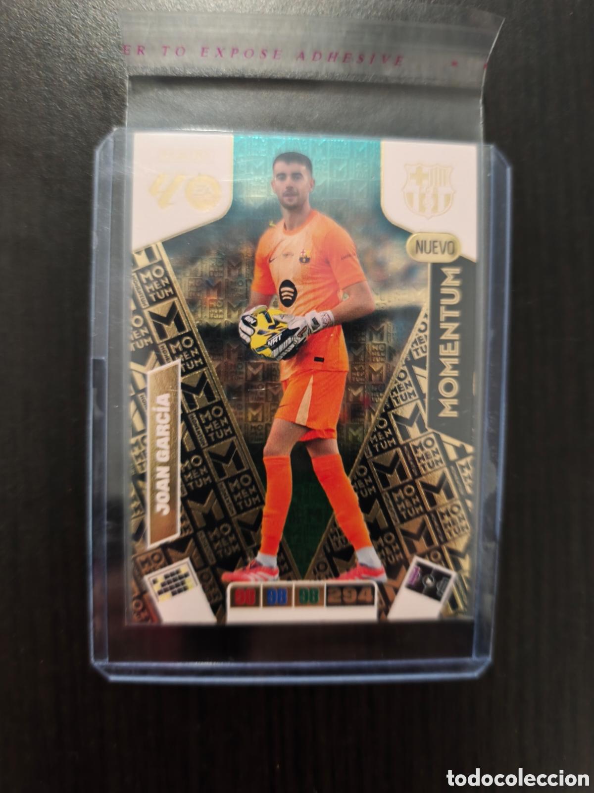 Cromos de f&uacute;tbol: CARD ADRENALYN XL PANINI 2025-2026 25 26 MOMENTUM JOAN GARCIA BAR&Ccedil;A BARCELONA