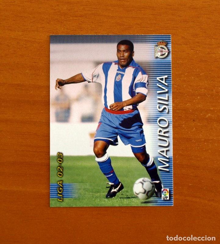 Cromos de f&uacute;tbol: Deportivo La Coru&ntilde;a -N&ordm; 116 Mauro Silva -Mega Fichas Liga 2002-2003-02-03 -Megafichas Panini Sports