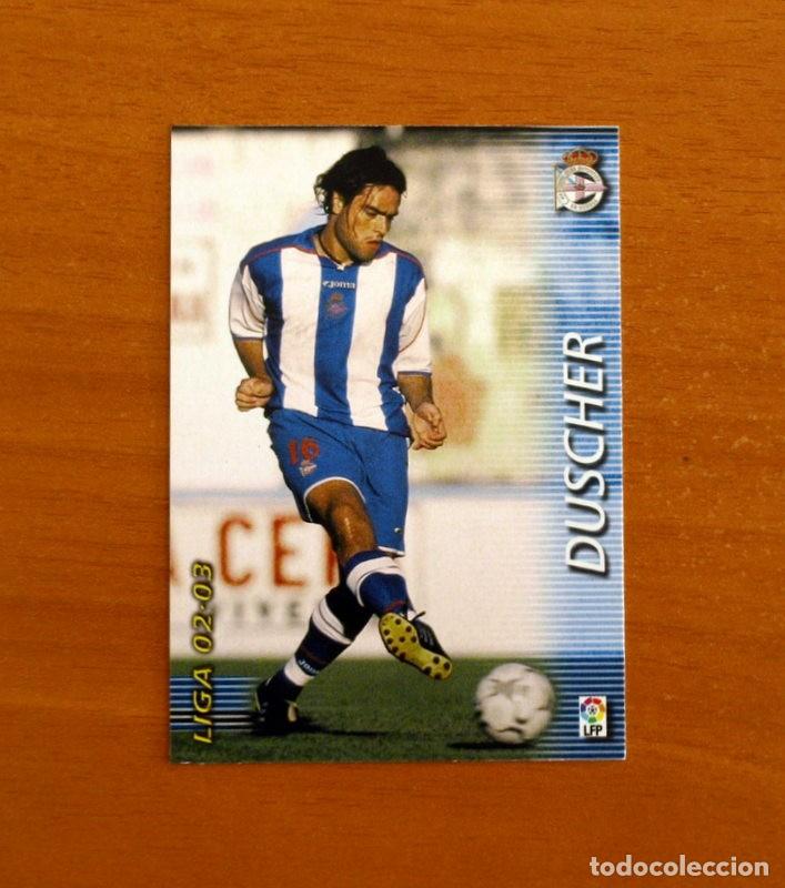 Cromos de f&uacute;tbol: Deportivo La Coru&ntilde;a -N&ordm; 117 Duscher -Mega Fichas Liga 2002-2003-02-03 -Megafichas Panini Sports
