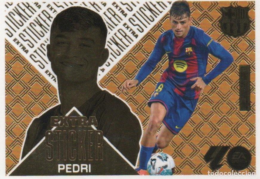 Cromos de f&uacute;tbol: Cromo Extra Sticker BroncePedri Liga 26/27
